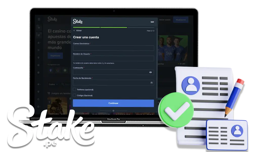 Registro en Stake Casino Perú: Accede a juegos y bonos